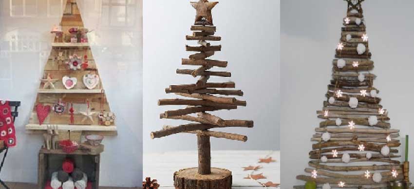 Albero Di Natale In Legno Fai Da Te.Idee Fai Da Te Per Realizzare Alberi Di Natale In Legno Tooltarget